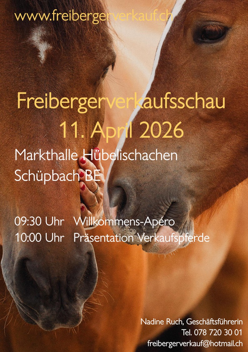 EXPO-VENTE de chevaux franches-montagnes